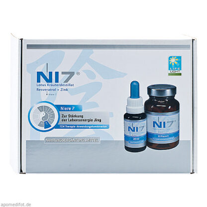 NI7 Kr?uterdestillat+Resveratrol+Zink,1 Pck. NI7 травяной дистиллят+ресвератрол+цинк,1 шт.