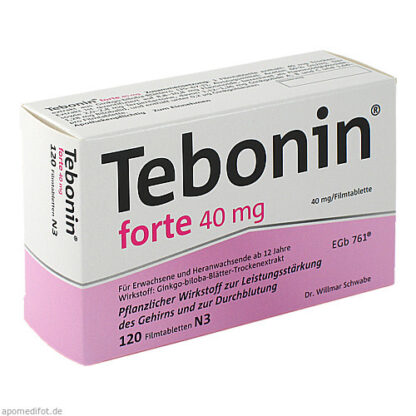 TEBONIN FORTE 40MG,120 Stk. ТЭБОНИН ФОРТЕ 40МГ,120 шт.