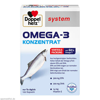 Doppelherz Omega-3 Konzentrat system, Система концентратов Доппельгерц Омега-3,