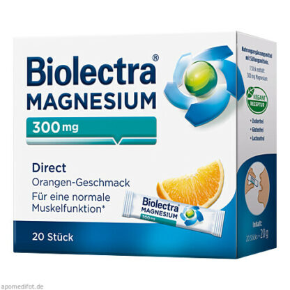 Biolectra Magnesium Direct Orange,20 Stk. Биолектра Магний Прямой Оранжевый,20 шт.