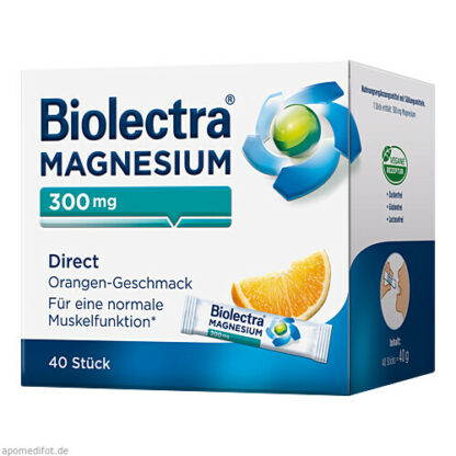 Biolectra Magnesium Direct Orange,40 Stk. Биолектра Магний Прямой Оранжевый,40 шт.