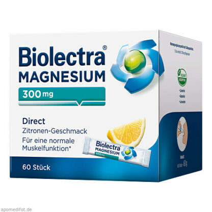 Biolectra MAGNESIUM Direct,60 Stk. Биолектра МАГНИЙ Директ,60 шт.