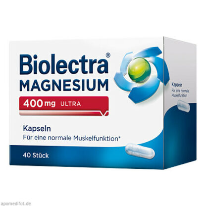 Biolectra Magnesium 400mg ultra, Биолектра Магний 400мг ультра,