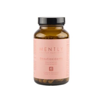 MENTLY Beautioxidants mit Resveratrol & Granatapfel,120 Stk. Косметические антиоксиданты MENTLY с ресвератролом и гранатом,120 шт.