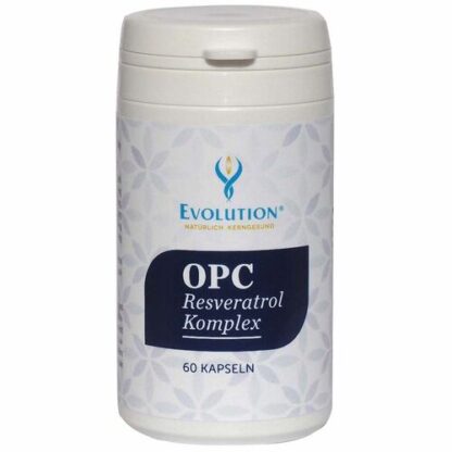 Evolution OPC Resveratrol Komplex Kapseln,60 Stk. Капсулы с комплексом ресвератрола Evolution OPC,60 шт.