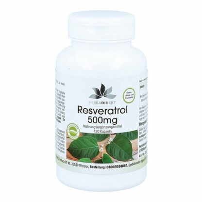 Resveratrol 500 mg,120 Stk. Ресвератрол 500 мг,120 шт.