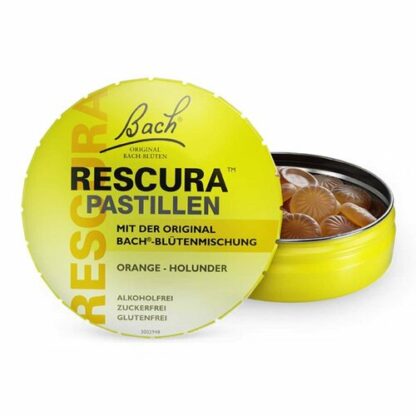 Rescura Pastillen Orange-Hol,50 g Пастилки Цветы Баха Рескура вкус апельсин,50 г