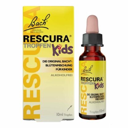 Rescura Kids Tro alkoholfrei,10 ml Цветы баха Рескура Ночные капли для детей без спирта,10 мл