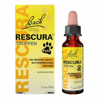 Rescura Pets Tro Цветы Баха Рескура для животных без спирта ,10 мл