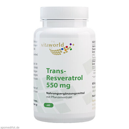 Trans-Resveratrol 550 mg,60 Stk. Транс-ресвератрол 550 мг,60 шт.