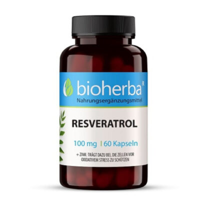 Resveratrol 100 mg,60 Stk. Ресвератрол 100 мг,60 шт.