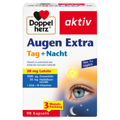 Doppelherz Augen Extra Tag + Nacht,90 Stk. Доппельгерц Айс Экстра День + Ночь,90 шт.