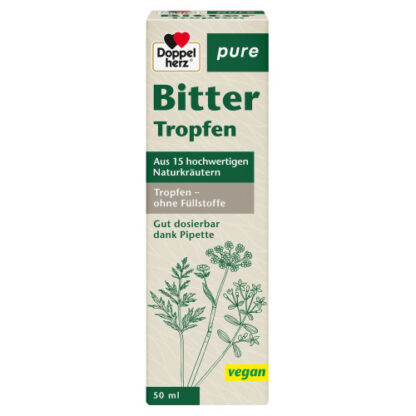 Doppelherz Bitter Tropfen pure,50 ml Доппельгерц горькие капли чистые,50 мл