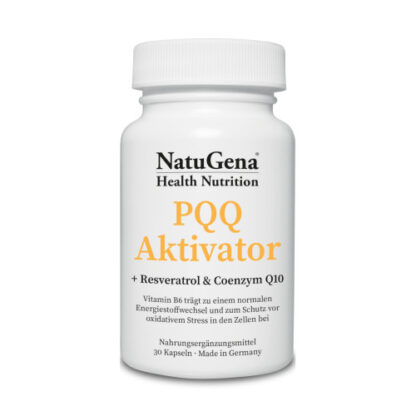 PQQ Aktivator+Resveratrol + Coenzym Q10 + Vit E,30 Stk. PQQ Aktivator+Resveratrol + Coenzym Q10 + Vit E,30 шт.