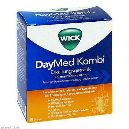 WICK DAYMED Kombi-Erk?ltungsgetr?nk WICK DAYMED порошок от простуды, 10 шт