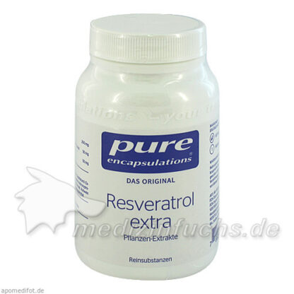 Pure Encapsulations Resveratrol extra Kapseln,60 Stk. Pure Encapsulations Дополнительные капсулы с ресвератролом,60 шт.