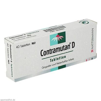 CONTRAMUTAN D Tabletten 40 stk., КОНТРАМУТАН Д таблетки 40 шт