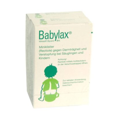 BABYLAX Klistier 6 St, БЭБИЛАКС клизмы 6 шт, детям при запорах