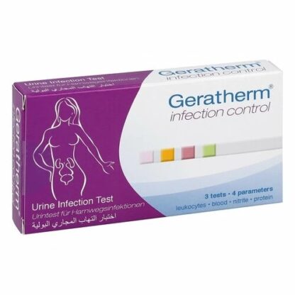 Geratherm infection control Harnwegsinfektionstest 3 шт, Гератерм, тест на инфекции мочевыводящих путей 3 шт.