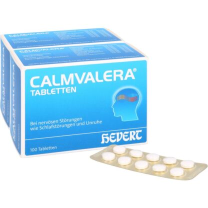 CALMVALERA Hevert Tabletten 200 St, КАЛЬМВАЛЕРА таблетки 200 штук, натуропатическое лекарство для лечения нервных расстройств