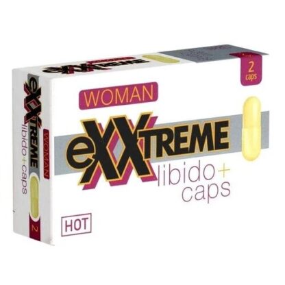 HOT *Exxtreme Libido Caps* for women 2 stc, Хот капсулы для повышения либидо, для женщин 2 шт