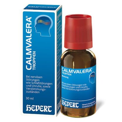 CALMVALERA Hevert Tropfen 30 ml, КАЛЬМВАЛЕРА Хеверт капли 30 мл, для лечения нервных расстройств