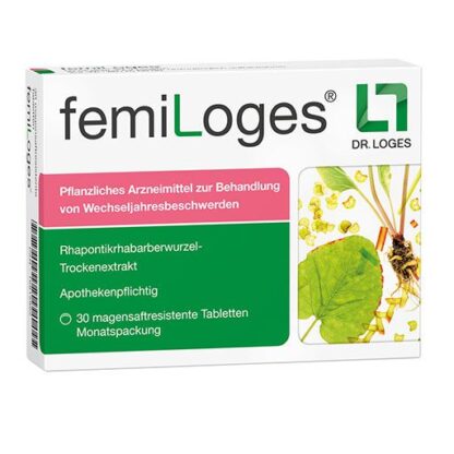 FEMILOGES magensaftresistente Tabletten 30 St, ФЕМИЛОГЕС таблетки 30 штук, облегчение симптомов менопаузы