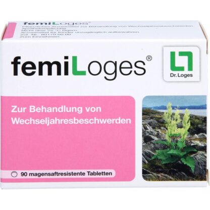 FEMILOGES magensaftresistente Tabletten 90 St, ФЕМИЛОГЕС таблетки 90 штук, облегчение симптомов менопаузы