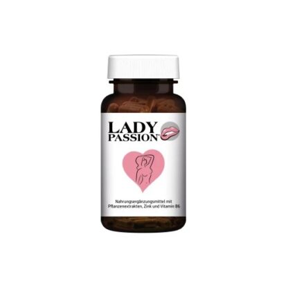 Lady Passion Libido mit Ashwagandha Maca Ginseng 60 stc, Lady Passion Libido с ашвагандой мака женьшенем 60 шт