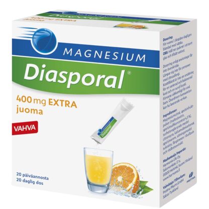 DIASPORAL MAGNESIUM 400 EXTRA ANNOSPUSSI 20X6,3 G, ДИАСПОРАЛ МАГНИЙ 400, 20X6,3 Г