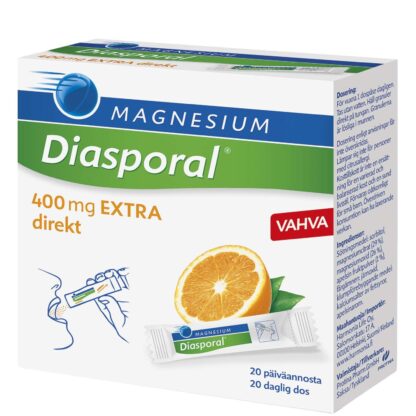 DIASPORAL MAGNESIUM 400 EXTRA DIREKT ANNOSPUSSI 20X2,2 G, ДИАСПОРАЛ МАГНИЙ 400 ЭКСТРА 20X2,2 Г