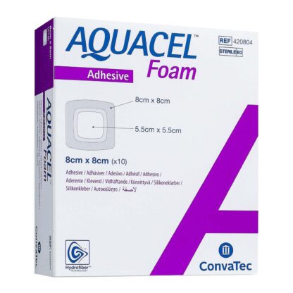 AQUACEL FOAM 8X8CM KIINNITTYVÄ 10 kpl, АКВАСЕЛЬ ПОВЯЗКА 8Х8СМ 10 шт