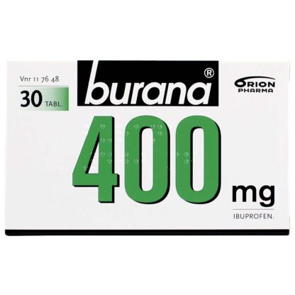 BURANA TABLETTI 400MG Бурана от жара и боли,30 таблеток