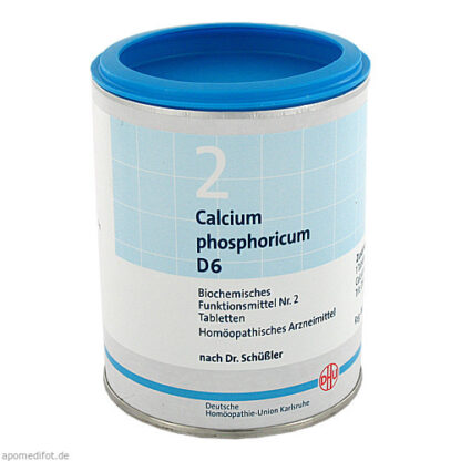 BIOCHEMIE DHU 2 CALCIUM PHOSPHORICUM D 6,1000 Stk. БИОХИМИЯ DHU 2 КАЛЬЦИЯ ФОСФОРИКУМ D 6,1000 шт.