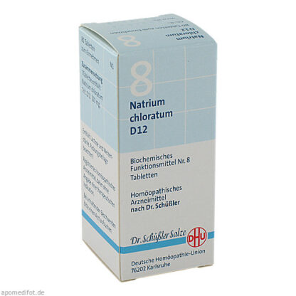 BIOCHEMIE DHU 8 NATRIUM CHLORATUM D12,80 Stk. БИОХИМИЯ DHU 8 НАТРИЯ ХЛОРАТ D12,80 шт.