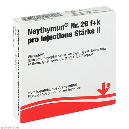 Neythymun Nr. 29 f+k pro injectione Stärke II,5x2 ml Нейтимун № 29 f+k pro инъекция сила II,5x2 мл