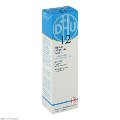 BIOCHEMIE DHU 12 CALCIUM SULFURICUM N D 4,50 g БИОХИМИЯ DHU 12 CALCIUM SULFURICUM ND 4,50 г