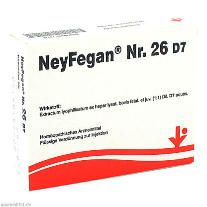 NeyFegan Nr. 26 D7,5x2 ml NeyFegan Nr. 26 D7,5x2 мл