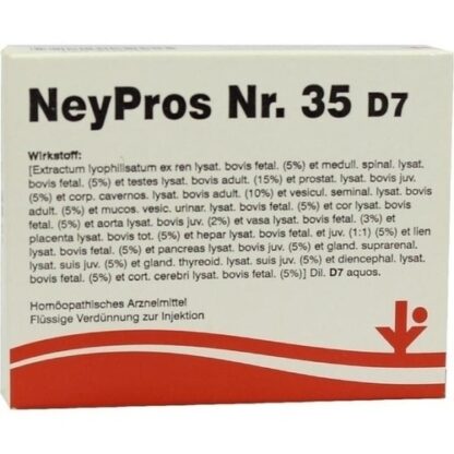 NeyPros Nr. 35 D7,5x2 ml NeyPros Nr. 35 D7,5x2 мл