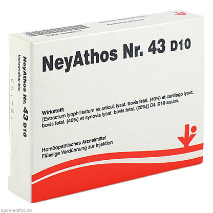 NeyAthos Nr. 43 D10,5x2 ml НейАтос Нет. 43 Д10,5x2 мл