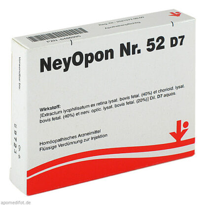 NeyOpon Nr. 52 D7,5x2 ml НейОпон №. 52 Д7,5x2 мл