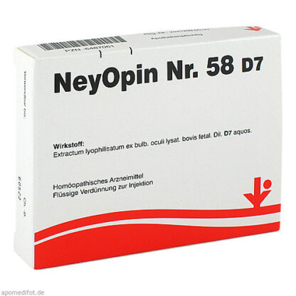 NeyOpin Nr. 58 D7,5x2 ml NeyOpin Nr. 58 D7,5x2 мл