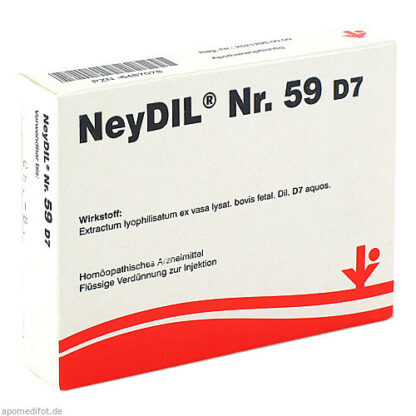 NeyDIL Nr. 59 D7,5x2 ml NeyDIL Nr. 59 D7,5x2 мл