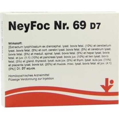 NeyFoc Nr. 69 D7,5x2 ml NeyFoc Nr. 69 D7,5x2 мл