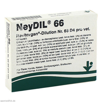 NEYDIL Nr.66 Revitorgan Dil.D 4 pro Ampullen vet.,5x2 ml НЕЙДИЛ №66 Ревиторган Дил.Д 4 про Ампуллен вет.,5x2 мл