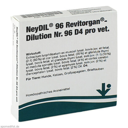 NEYDIL Nr.96 Revitorgan Dil.D 4 pro Ampullen vet.,5x2 ml НЕЙДИЛ Nr.96 Ревиторган Дил.Д 4 про Ампуллен вет.,5x2 мл