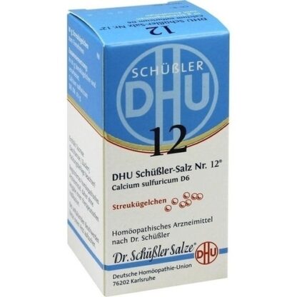 Biochemie DHU 12 Calcium sulfuricum D6,10 g Biochemie DHU 12 Кальций серный D6,10 г