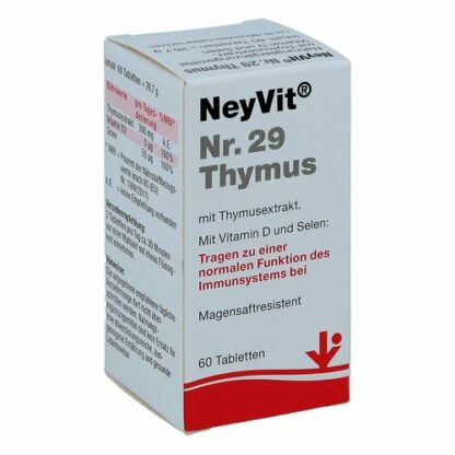 NeyVit Nr. 29 Thymus,60 Stk. НейВит Нет. 29 Тимус,60 шт.