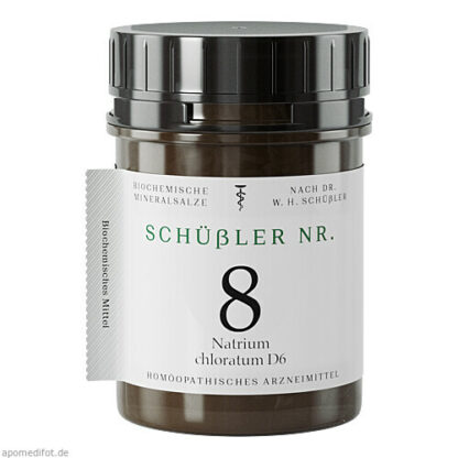 Schuessler Nr. 8 Nat. chlor. D6,200 Stk. Шюсслер Нет. 8 Нат. хлор Д6,200 шт.