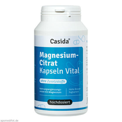 Magnesiumcitrat Kapseln Vital,120 Stk. Капсулы цитрата магния жизненно необходимы,120 шт.